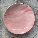 agateware porcelain plate 